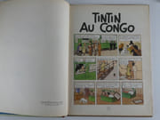 Les aventures de Tintin. Tintin au Congo - couverture B6 (ex-B7). par Hergé - Image 5