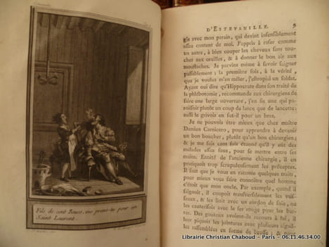 Oeuvres choisies de Le Sage avec figures. 15 volumes.. Le Sage