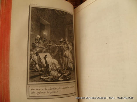 Oeuvres choisies de Le Sage avec figures. 15 volumes.. Le Sage