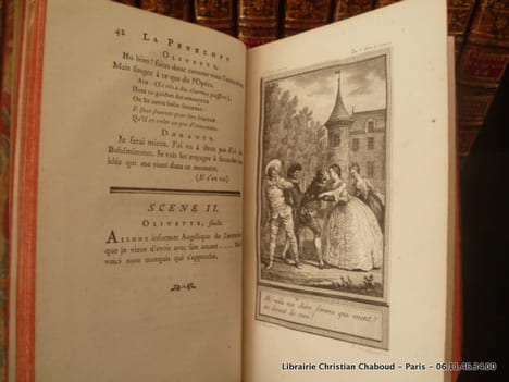 Oeuvres choisies de Le Sage avec figures. 15 volumes.. Le Sage
