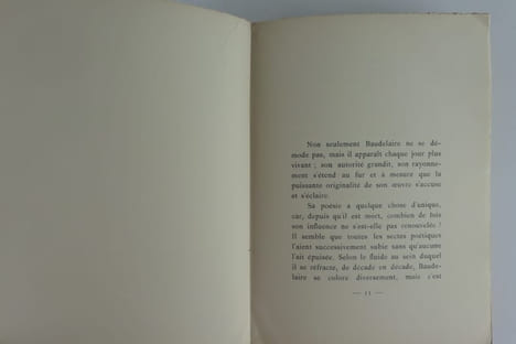 Baudelaire, mystique de l'amour. Etude suivie d'une classification nouvelle.. Jean ROYERE. Charles BAUDELAIRE