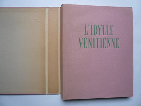 L'idylle vénitienne. Illustrations originales au burin de Jean Traynier.. Gabriel SOULAGES