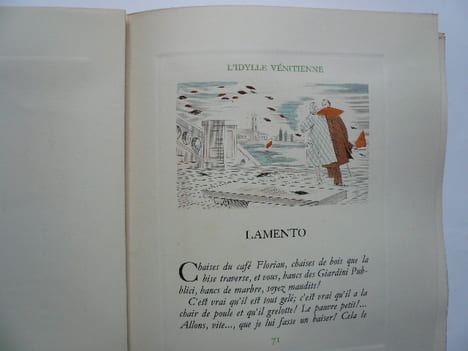 L'idylle vénitienne. Illustrations originales au burin de Jean Traynier.. Gabriel SOULAGES