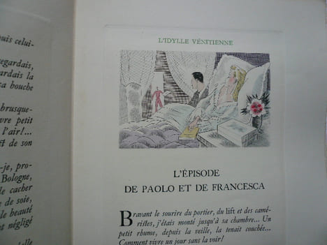 L'idylle vénitienne. Illustrations originales au burin de Jean Traynier.. Gabriel SOULAGES