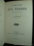 Ce qui plait aux femmes. Pièce en trois actes - 1860. Suivi de  Le mariage d'Olympe. Pièce en trois actes, en prose. 3e éd.  par Ponsard F. et Emile Augier - Image 2