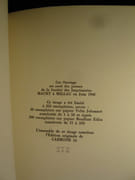 Carbone 14. Poèmes de l'oubli suivi de Petit glossaire à l'usage des géologues du coeur. Illustré de 16 linogravures originales dont 4 en couleurs plus 1 en couverture. par Daveluy Jean-Pierre - Fraeken Bernard - Image 11