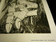 Léonard de Vinci, ou la fin de l'humilité. Illustration liminaire d'Ipoustéguy. POINTE SECHE ORIGINALE d' IPOUSTEGUY par Robert LEBEL -  IPOUSTEGUY  - Image 4