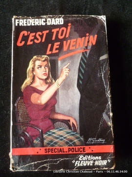 C'est toi le venin.. Commissaire San-Antonio