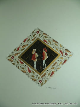 Les Sonnets de Pétrarque. Illustrés par Dominique Pardigon. 2 volumes sous étui.. PETRARQUE. Traduction en vers de Joseph Poulenc