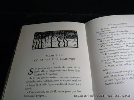 VIE DES MARTYRS 1914-1916. Edition définitive avec 19 gravures sur bois de P.L. Guilbert. DUHAMEL Georges