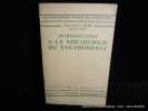 Introduction &agrave; la sociologie du vagabondage. Alexandre Vexliard