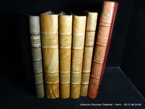 Réunion de 5 vols. Dix ans sous terre. Perrin 1941; Exploration, Perrin 1949; Profondeurs Perrin 1951; Histoires au dessous de tout, ill. Samivel, ...