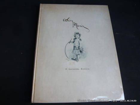 Une journée d'enfant. Compositions inédites par Adrien Marie. Avec vingt planches en héliogravure de Dujardin. Un des 200 ex. du tirage de luxe sur ...