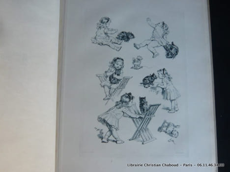 Une journée d'enfant. Compositions inédites par Adrien Marie. Avec vingt planches en héliogravure de Dujardin. Un des 200 ex. du tirage de luxe sur ...