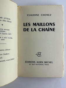 Les maillons de la chaîne