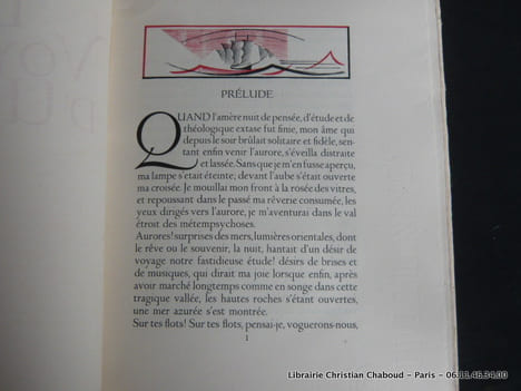 Le voyage d'Urien. Gravures sur bois par Alfred Latour.. GIDE André