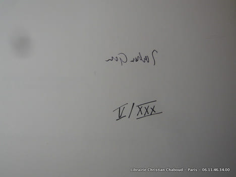 JOCHEN GERZ. Oeuvres depuis 1969. Exposition à l'ancienne douane fev-mai 1994. Un des 30 exemplaires numérotés et signés par l'artiste.. GERZ Jochen. ...