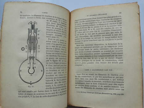 Les lampes électriques et leurs accessoires. Avec 96 figures dans le texte. . P. D'Urbanitsky. Traduction et Appendice par G. Furnier