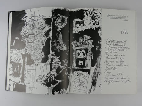 Pis que peindre. Chronique artistique 1981-1990. Envoi de l'artiste au comédien Jacques Duby et à son épouse.. Yankel