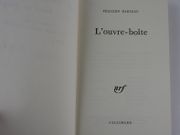 L'ouvre-boite. Théâtre. par Félicien Marceau (psd. Louis Carette). - Image 4