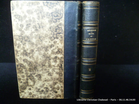 Manuel Du Peintre et Du Sculpteur; Ouvrage Dans Lequel on Traite De La Philosophie De L'art et Des Moyens pratiques. 2 vols. Complet.. Arsenne L.-C.