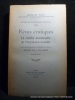 Rêves érotiques. La courbe menstruelle de l'impulsion sexuelle. Etudes de psychologie sexuelle XVI.. Havelock Ellis. Trad. par A. van Gennep.