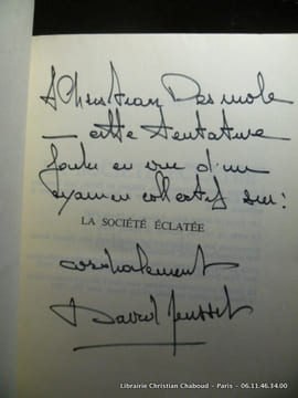 La Société éclatée. De l'échec de la révolution bolchevique à l'espérance socialiste d'aujourd'hui.. David Rousset