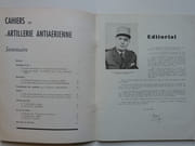 Cahiers de l'artillerie antiaérienne N°1 1960 par Collectif - Image 2