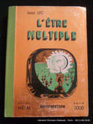L'être multiple par Jean Lec - Image 1