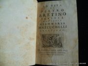 La vita di Pietro Aretino scritta dal Conte Giammaria Mazzuchelli. par Giammaria Mazzuchelli Bresciano - Image 3