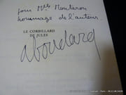 Le corbillard de Jules. Envoi autographe signé. par BOUDARD Alphonse - Image 2