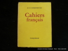 Cahiers français.. Ilya Ehrenbourg