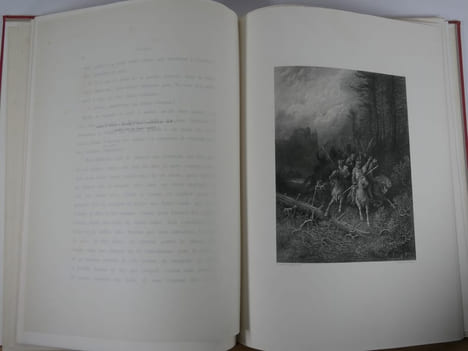 VIVIANE. Poème traduit de l'anglais par Francisque Michel avec neuf gravures sur acier d'après les dessins de Gustave Doré.. Alfred TENNYSON. Gustave ...