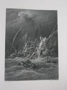 VIVIANE. Poème traduit de l'anglais par Francisque Michel avec neuf gravures sur acier d'après les dessins de Gustave Doré.. Alfred TENNYSON. Gustave ...
