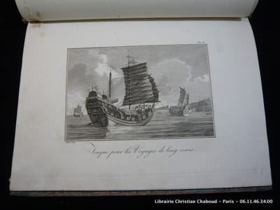 ATLAS. Voyage en Chine, formant le complément du Voyage de Lord Macartney; Contenant des observations et des descriptions faites pendant le séjour de l'auteur dans le Palais Imperial de Yuen-Min-Yuen, et en traversant l'Empire Chinois, de Peking à Canton.