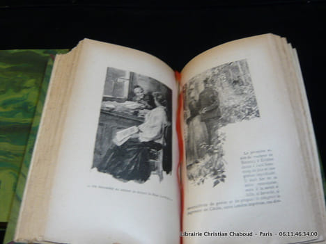 Jack. 2 volumes complet.. Alphonse Daudet. Illustrations de Myrbach.