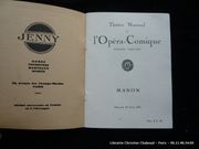 Théâtre National de l'Opéra Comique. Saison 1930-1931 Programme pour MANON de Massenet par Massenet - Brissaud Pierre (illustrateur) - Image 2