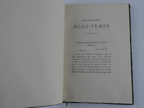 Le Chevalier Beau-Temps. Préface d'Alexandre Dumas Fils. Vignettes de Gustave Doré.. QUATRELLES (Ernest Lépine). DORE Gustave