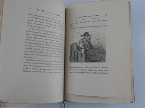 Le Chevalier Beau-Temps. Préface d'Alexandre Dumas Fils. Vignettes de Gustave Doré.. QUATRELLES (Ernest Lépine). DORE Gustave