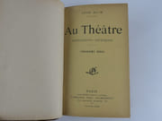 Au Théâtre. Réflexions critiques. 3e série. Envoi de l'auteur à Max Maurey. par BLUM Léon - Image 3