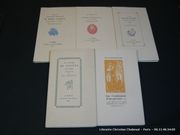 L'ECRIN SECRET DU BIBLIOPHILE n°12 à 16 : Douze aventures érotiques du Bossu Mayeux -A la feuille de rose, maison turque - Les doléances du portier des chartreux ou les conseils de Dom Bougre -Le  livre de volupté  -  Les confessions d'un perverti. par MAYEUX, ANONYME,  MAUPASSANT, HAQQ EFFENDI, BOUCHARD - Image 1