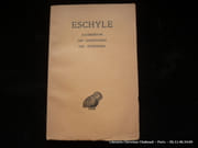 Tome II Agamemnon. Les Choéphores. Les Euménides. par Eschyle. Texte trad. par Paul Mazon.