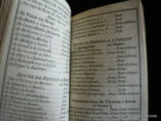 Liste Generale des Postes de France. Dressée par Ordre de Monseigneur Antoine Louis Rouillé, Comte de Jouy et de Fontaine-Guérin, Ministre d'Etat , Commandeur des Ordres du Roy etc...   corrigé le Premier Janvier 1760 par Antoine Louis Rouillé - Image 3