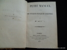 Petit manuel à l'usage des voyageurs français en Angleterre. Hle de C*** et M. Wheatcroft pour la partie anglaise.