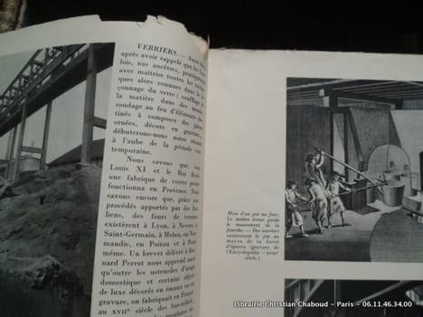 La France travaille. Verriers et céramistes.. La France travaille. Photographies de François Kollar. G. Lechevallier-Chevignard