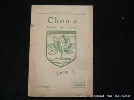 Chou culture de rapport. 22 gravures. Sans mention d'auteur. 