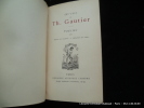 Poésies. Emaux et camées - Théâtre en vers.. Theophile Gautier