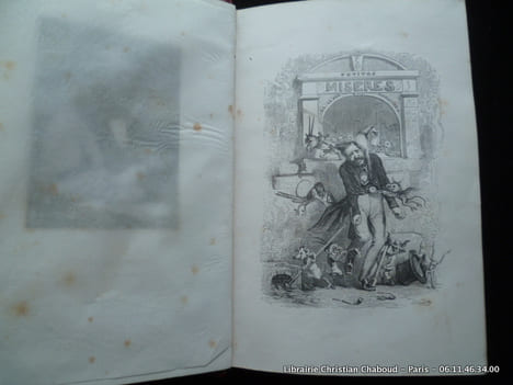Petites misères de la vie humaine. Nouvelle édition augmentée de nombreuses vignettes, têtes de pages, culs-de-lampe, etc.. Texte par Old Nick. ...