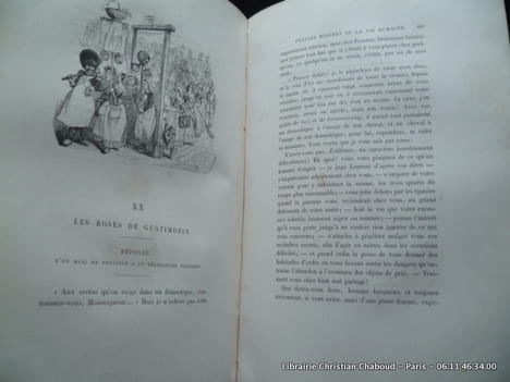 Petites misères de la vie humaine. Nouvelle édition augmentée de nombreuses vignettes, têtes de pages, culs-de-lampe, etc.. Texte par Old Nick. ...