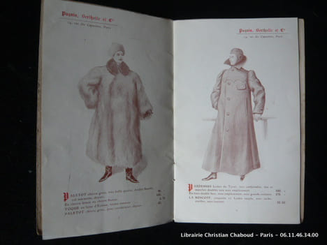 Paquin Bertholle et Cie. Tailleurs civils et sportifs  24 rue des Capucines Paris.. Préface de A. de Villers. Paquin Bertholle et Cie
